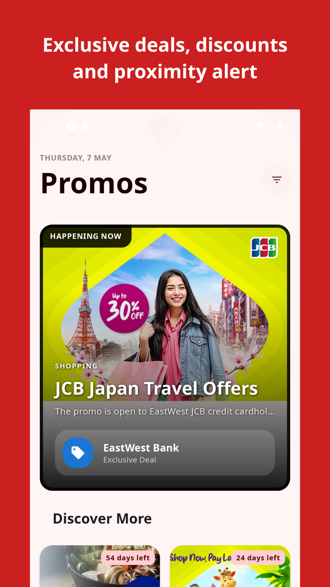 Promos page